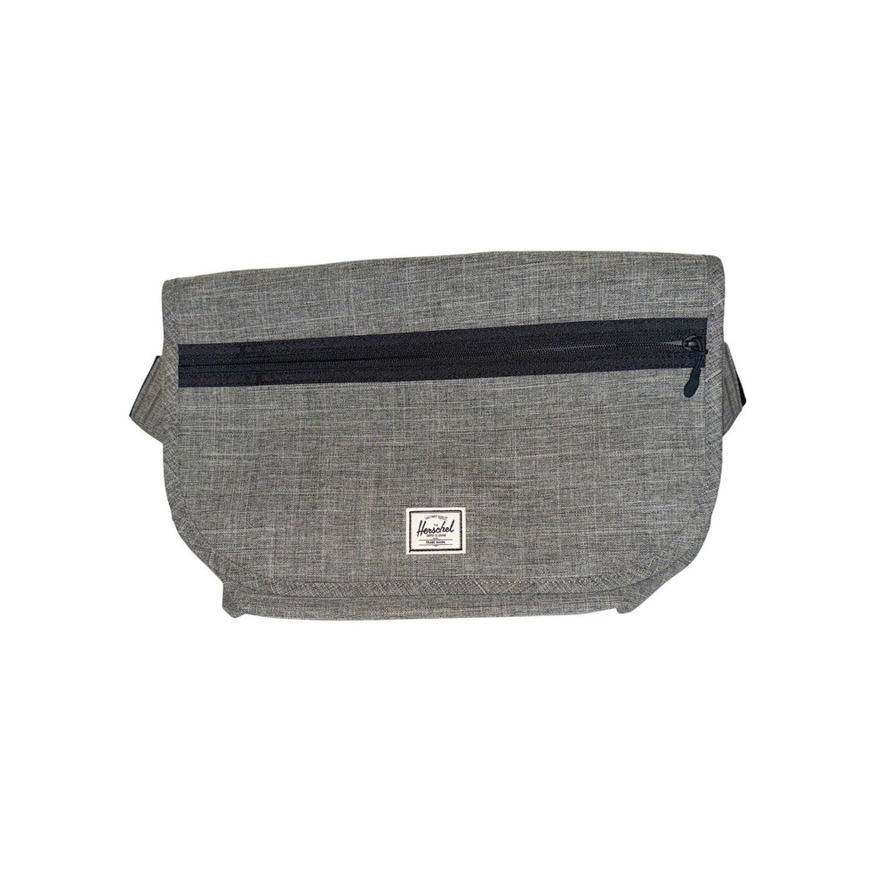 Herschel Supply Co Gray Crosshatch Messenger Crossbody Bag New Without Tags